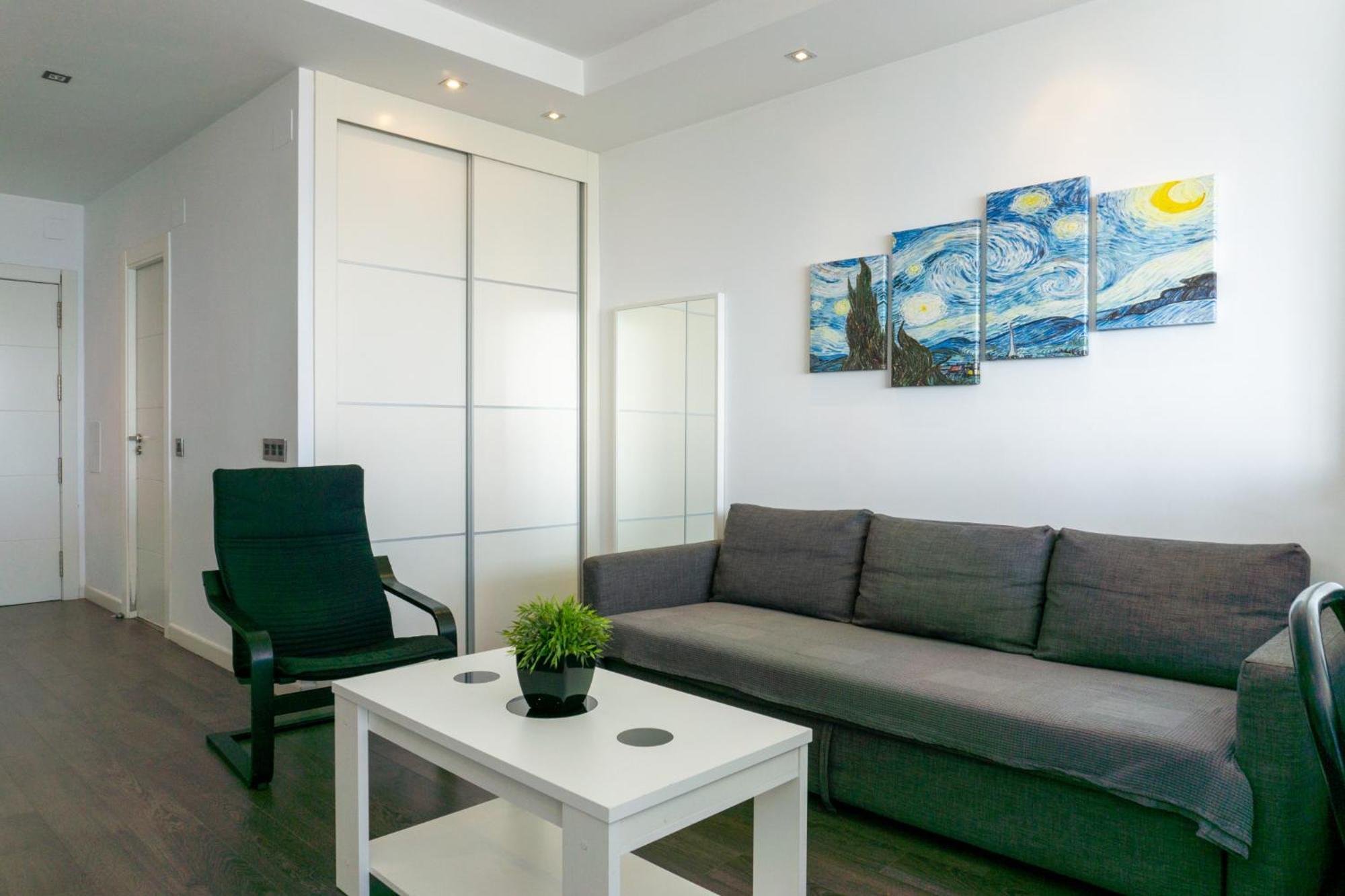 Beach Apartment Guadalmar Малага Экстерьер фото