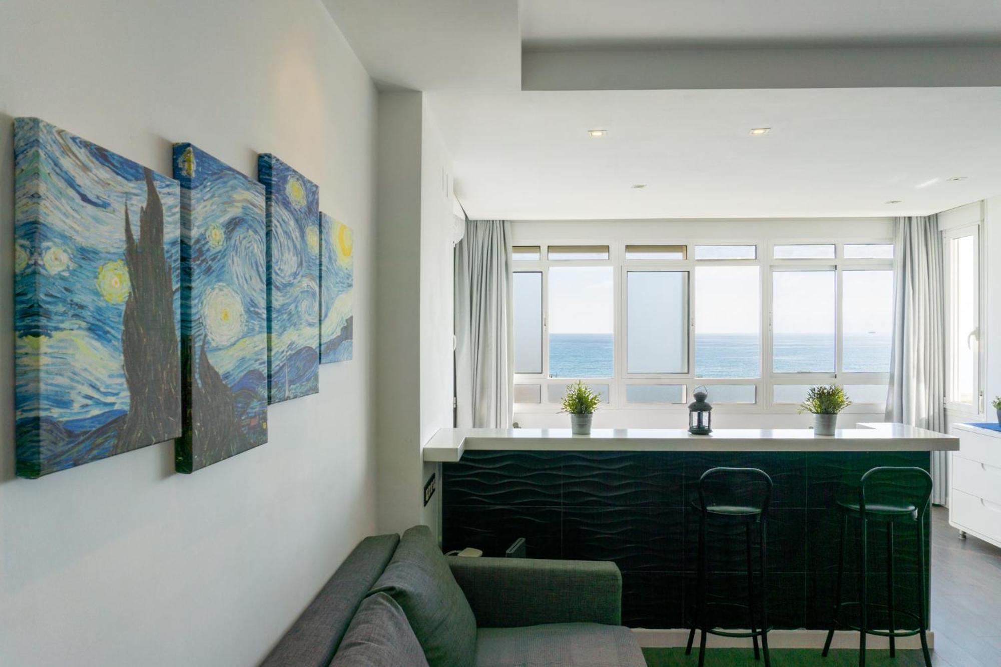 Beach Apartment Guadalmar Малага Экстерьер фото
